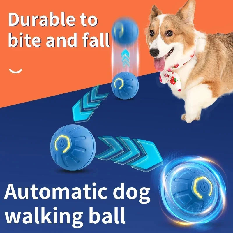 Smart Interactive Dog Toy Ball USB Rechargeable