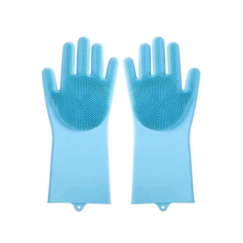 Pet Grooming & Bathing Gloves for Dogs & Cats
