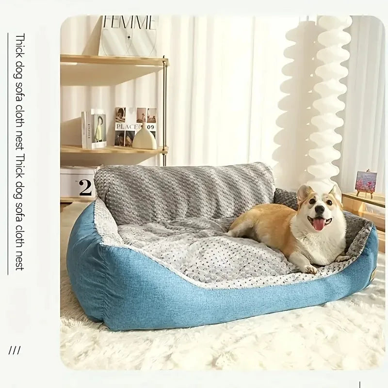 Large Washable Dog Mattress Bed