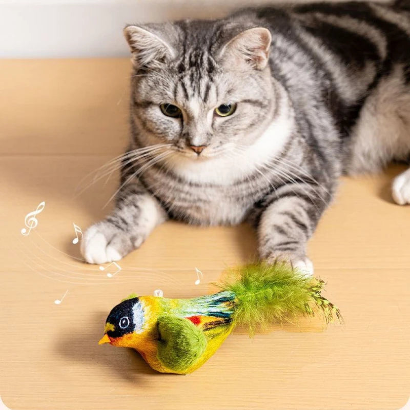 Indoor Interactive Bird Toy for Cats