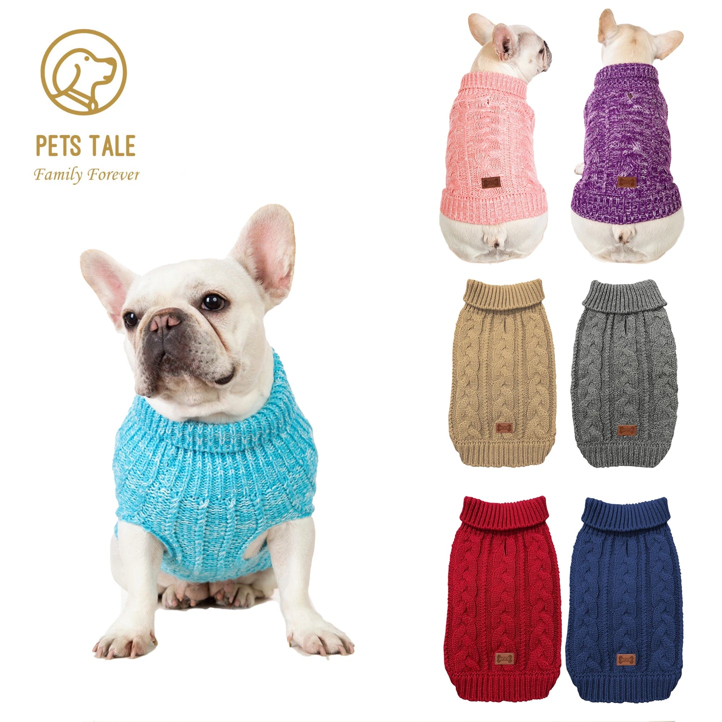 Cozy Knitted Dog Sweater