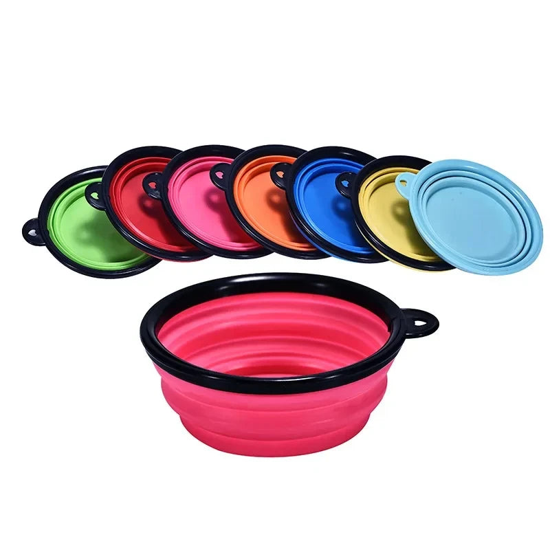 350mL Portable Pet Folding Bowl
