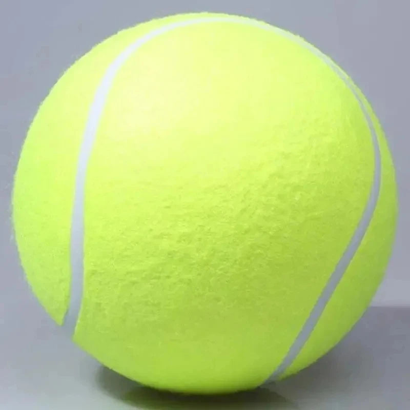 Giant Inflatable Tennis Ball for Dogs with Pump