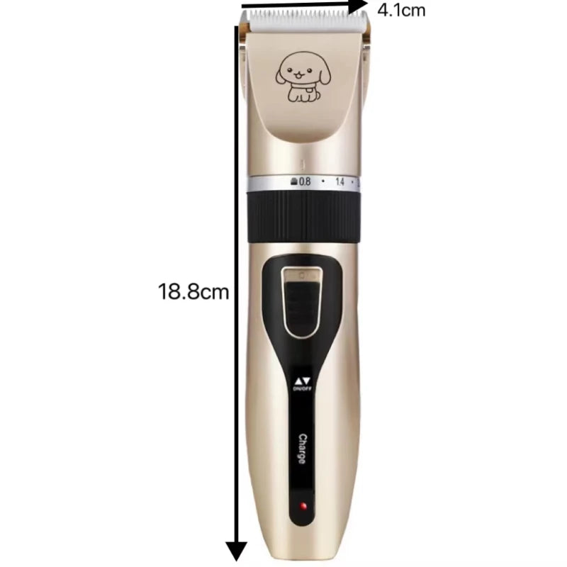 USB Rechargeable Pet Hair Clipper for Dogs & Cats