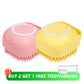 Silicone Dog Bath & Shampoo Brush