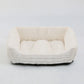 Square Plush Pet Bed for Dogs & Cats