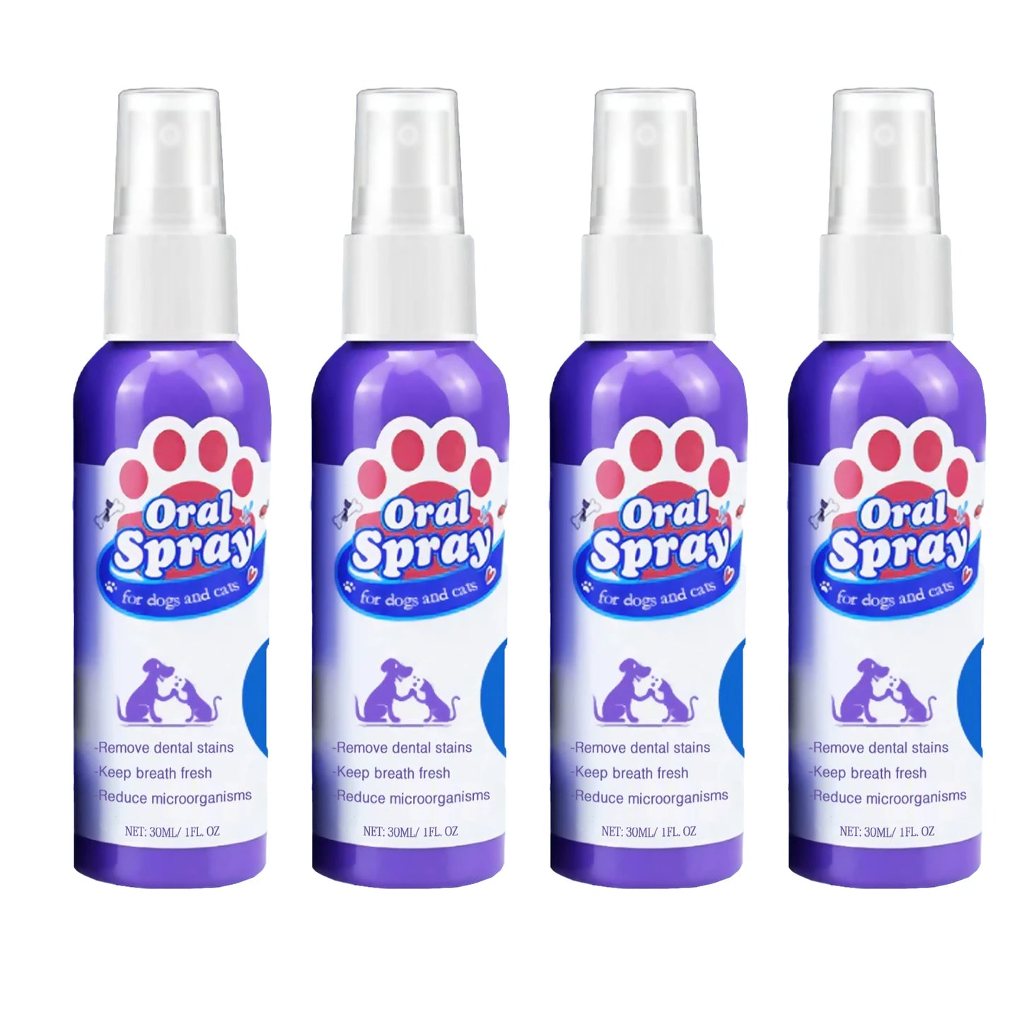 Pet Dental Spray for Dogs & Cats 30ml