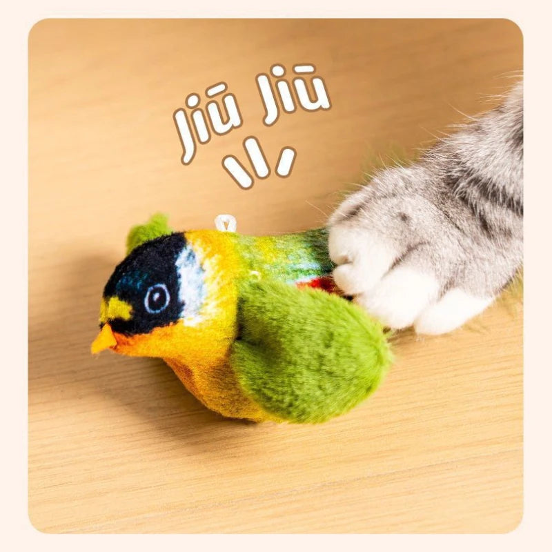 Indoor Interactive Bird Toy for Cats