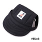 Cute Pet Baseball Visor Hat