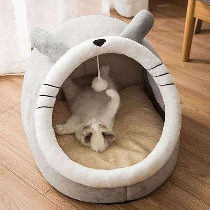 Pet Tent Cave Bed for Cats & Small Dogs