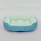 Square Plush Pet Bed for Dogs & Cats