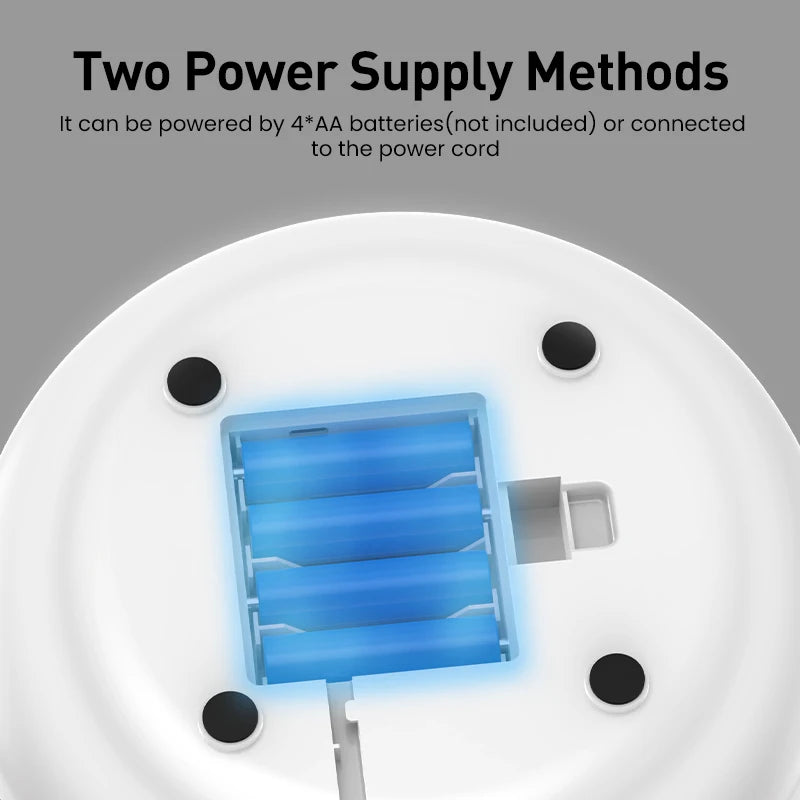 ROJECO 2-in-1 Automatic Feather Ball Toy