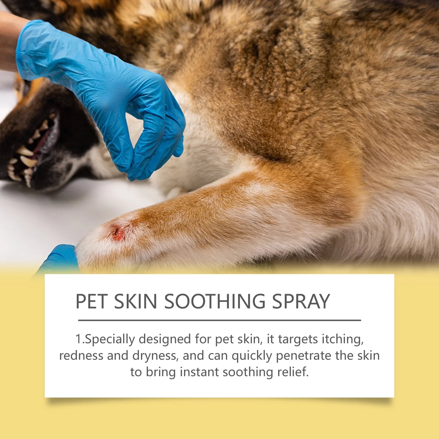 Pet Skin Care Spray for Dogs & Cats