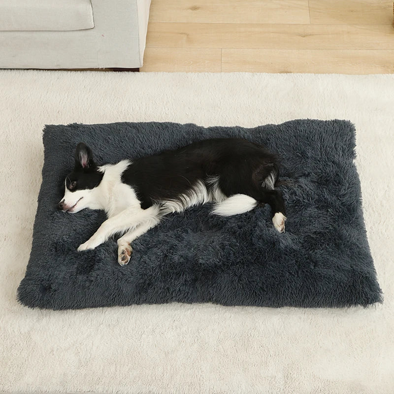 Soft Plush Pet Bed for Dogs & Cats