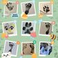 4 Set Baby Handprint & Footprint Ink Pads